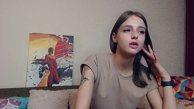 NatalieLerman naked stripping on cam for live sex video chat