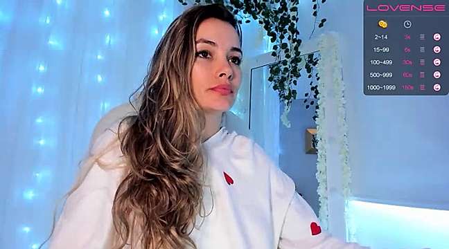 NiaStone naked stripping on cam for live sex video chat