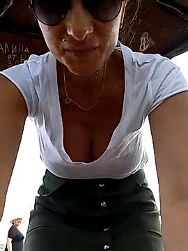 GlamEva naked stripping on cam for live sex video chat