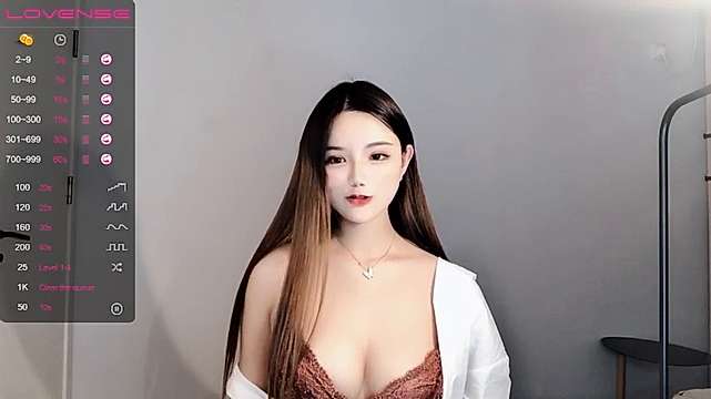 CNStar naked stripping on cam for live sex video chat