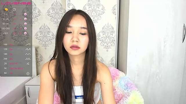 BloomAsia naked stripping on cam for live sex video chat
