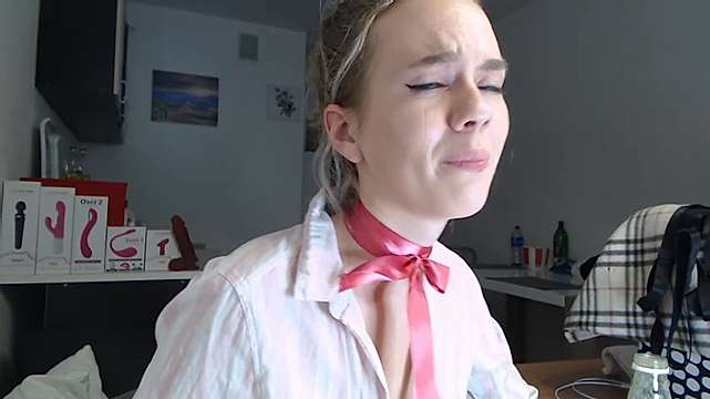 PussyTeacher naked stripping on cam for live sex video chat