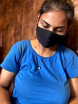 HaaniKaur naked stripping on cam for live sex video chat