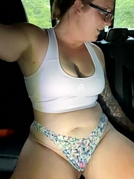 Campingslut naked stripping on cam for live sex video chat