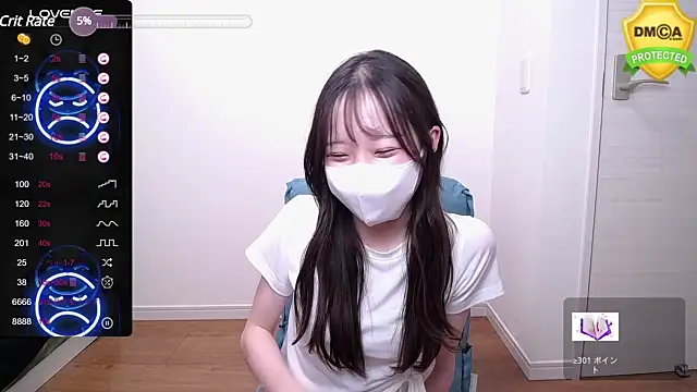 SHIZUKUxx naked stripping on cam for live sex video chat