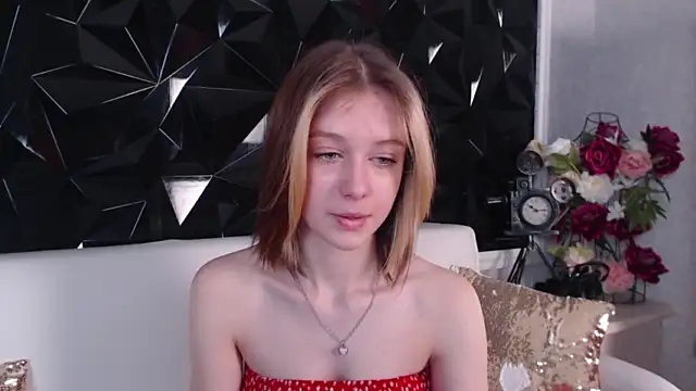 TimidShy naked strip on cam for live sex video chat