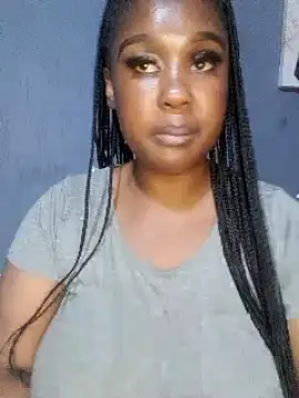 HotAFRICANBEAUTY naked strip on cam for live sex video chat